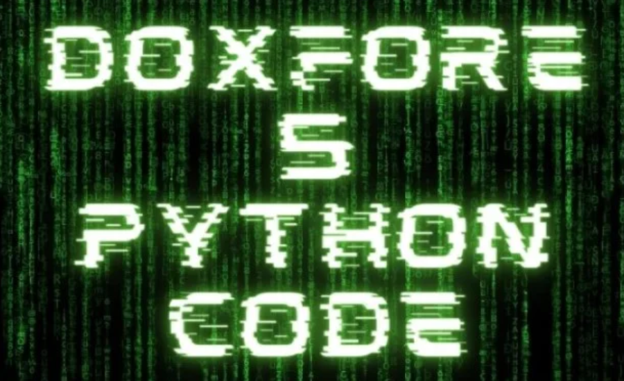 doxfore5 python code