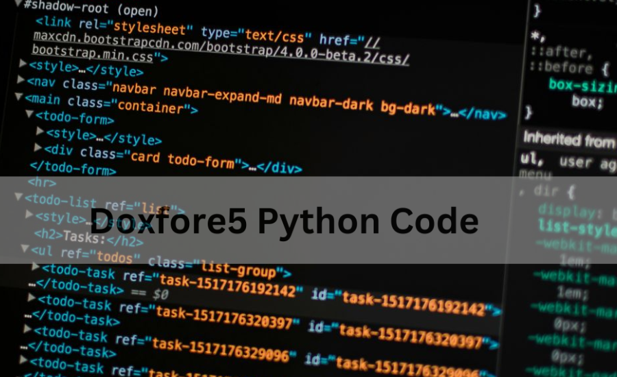 Doxfore5 Python Code