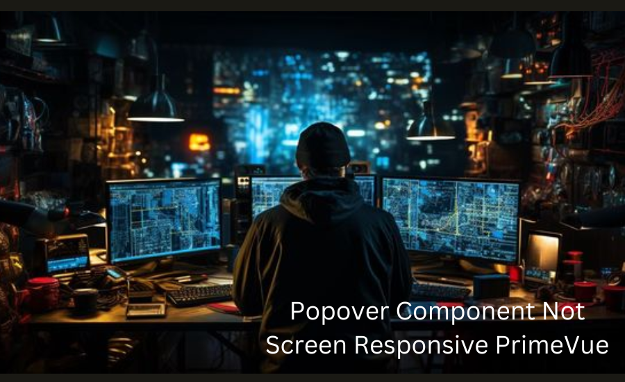 popover component not screen responsive primevue