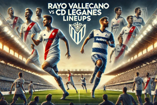 rayo vallecano vs cd leganés lineups